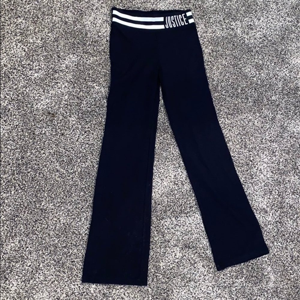 Girls Justice yoga pants/leggings.